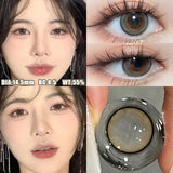 Popxstar  10Pcs Daily/1 Day Lenses Natural Contact Lenses Disposable with Myopia Power： -0.00 to -8.00 Student Myopia Soft Lenses