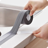 Popxstar For Bathroom Kitchen Accessories Shower Bath Sealing Strip Tape Caulk Strip Self Adhesive Waterproof Wall Sticker Sink Edge Tape