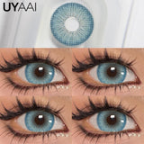 Color Contacts OMG Series Eyes Color Lenses Blue Beauty Contacts Makeup Green Lens Cosmetics Natual Big Black Lens 14.5mm