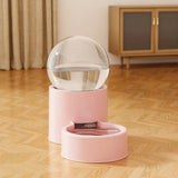 Automatic Cat Water Dispenser Leakproof Visual Window Pet Feeder Large Capacity Detachable Pet Water Fountain