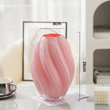 Creative Candy shape glass vase Living room home decor Hydroponic flower vase office study restaurant cafe hotel