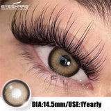 2pcs Colored Eyes Contact Lenses Blue Lentes de Contacto Natural Brown Pupilentes Gray EyesLense Green Beautiful Pupils