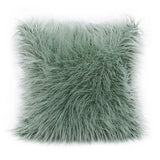 Popxstar  Cute Nordic Plush Pillowcase Wool Faux Fur Throw Pillows Ins Sofa Furry Long Hair Pillow Princess Cushion Bed Sofa Decor