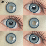 Popxstar New Green Colored Pupils for Eyes Big Eyes Color Contact Lenses Brown Lenses Gray Colored Lenses Free Delivery Lens