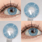 Popxstar  1pair New ARTHUR Color Contact Lenses for Eyes Green Eye Lenses Gray Contacts Fashion Cosmetic Pupils Yearly Color Eyes