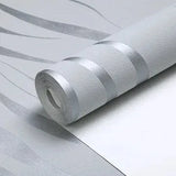 Popxstar  Modern Luxury Geometry Wallpaper 3D Embossing Silver Grey Non-woven Wallpaper Living Room Bedroom TV Background Loft Wall Decor