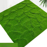 Popxstar Artificial Moss Carpet FineTurf Synthetic Grassland Fake Grass Lawn Roll Mat Faux Muscus Grass Outdoor Decoration Garden Decor