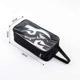 Popxstar  1pc Waterproof Football Shoe Bag Travel Boot Rugby Sports Gym Carry Storage Case Box Portable Organizer Bags Shoe Sorting Pouch ﻿