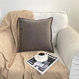 45x45cm High Quality Pillow Case Pillow Case Light Luxury Nordic Home Pillowcase Sofa Plush Cushion 21 Color Pillow Case