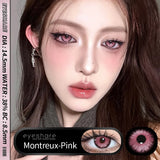 Popxstar  1 Pair Pink Cosplay Contact Lenses for Eyes Lenses Anime Lenses Anime Accessories Lenses Purple Lenses Red Lens
