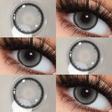 Popxstar Color Contact Lenses Colored Fashion Beauty Lenses for New User Makeup Green Contact High Quality Natural Contact
