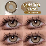 Popxstar  New 1Pair Fashion Big Lenses Myopia Colored Contact Lenses for Eyes Beauty Blue Eyes Lenses Green Pupils Brown Grey Lens