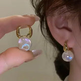 Popxstar New Green Zircon Silver Color Butterfly Long Tassel Earrings for Women Fashionable Daily Accessory Party Jewelry Birthday Gifts