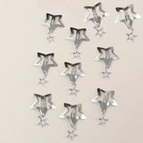 Popxstar 10pcs Star Decor Hair Clip for daily casual outing wear Hair accessories Loc Hair Jewelry for Braids