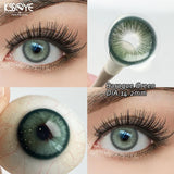 2pcs/pair New Colored Contact Lenses for Eyes Green Pupils Super Natural Korean Lenses Cosmetics Contacts Fast Shipping