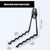 Popxstar Garage Storage Utility Hooks,Garage Garden Tool Organizer,Hanging Utility Wall Mount Hooks,Heavy Duty Tool Storage Organizer