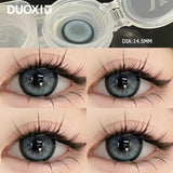 Popxstar  2 Pair Colored Beauty Pupil Makeup Lens  Brown Eye Lenses Gray Contact Green Eye Lenses Blue Lenses Yearly Fast Shipping