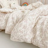 Popxstar Baby Camellia Rose Print Muslin Blanket Quilt for Summer Infant Floral Muslin Comforter Napping Cover for Baby Bedding Quilts