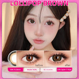 New Color Contact Lens Natural Pupils Green Lens Makeup Colored Pupils Gray Contact LensesCosmetics Natural Pupils