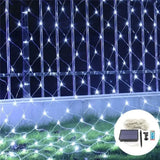 New Year Decoration Outdoor Waterproof LED Decoration LED Net Curtain Lamp Mesh Fairy String Light  Home Decor