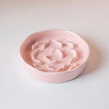 Elevated Cat Bowls Ceramic Slow Feeder Bowls Neck Protection Non-Slip Spill-Resistant for Dogs Cats Water Bowl