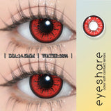 Popxstar 1Pair Cosplay Colored Contact Lenses Blue Colorful Red Contact Eyes Anime Contact Green Lenses Halloween Pink Contacts