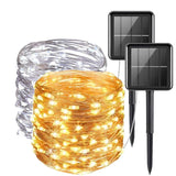 12M 100leds Solar Led Fairy Light Outdoor Festoon Led Waterproof Garland String Lights Christmas Party Garden Solar Lamp Decor
