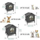 Stray Cat dog House Waterproof Outdoor Winter Warm Pet Cave Sleeping Beds Home Foldable Washable for Small Dog Puppy Supplies