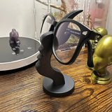 Minimalist Curved Eyeglass Shelf 3Dprinting Ornaments Eyeglass Organizer Living Room Office Desktop Home Decoration Storage Gift