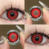 2Pieces Color Contact Lenses Bueatiful Pupil Cosmetic Circle Lens Yearly Cosplay Colour Contacts