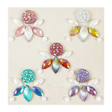 Tattoo Tool Adhesive Makeup Diamond Sticker 3D Crystal Temporary Rhinestone Tattoo Diamond Mask Festival Face Stickers Party
