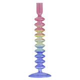 Popxstar Candlestick Holder Glass Candle Holder for Candlestick Dinner Party Wedding Centerpieces Table Decoration Home Decor