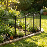 Heavy Duty Metal Dog Playpen Foldable 8 Panels Pet Animal Dog Kennel Pen Fence with Gate for Indoor Outdoor