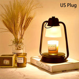 Popxstar  Vintage Electric Dimming Candle Melting Lamp with Timer Function, Includes 2 Bulbs, Gift for Mom, Perfect for Bedroom Home Decor