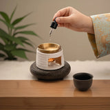 Popxstar  Ceramic Incense Burners Home Essential Oil Candle Holders Wax Melt Burners Warmer Melter Yoga Meditation Home Aromatherapy Gifts