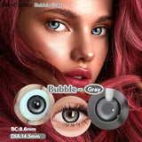 Popxstar  0~-6.50 1 Pair Colored Contact Lenses with Degree Myopia Lenses Natural Look Eye Contact Prescription Lenses