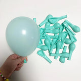 Popxstar  5/10/12/18inch Retro White Sand Balloon Pink Coffee Sage Green Ballon Birthday Party Decoration Baby Shower Globos Wedding Decor