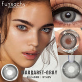 Popxstar  2pcs Colored Contact Lenses for Eyes Blue Pupils Lens Natural Brown Softlens Beautiful Cosmetic Gray Green Eye Contacts