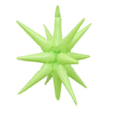 Popxstar  1/2/5pcs Starbust Balloons Rose Gold Silver Gold Explosion Star Foil Balloon for Birthday Christmas Wedding Decor Kid Air Globos