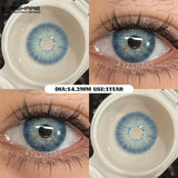 Color Contact Eye Color Lenses Makeup Natural Black Lens Cosmetics Blue Eyes Lenses Woman Makeup Brown Beauty Contacts