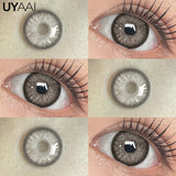 Popxstar New Green Colored Pupils for Eyes Big Eyes Color Contact Lenses Brown Lenses Gray Colored Lenses Free Delivery Lens