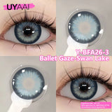 Popxstar Contact Lenses Color Cosmetics Multicontact Eye Contact Lenses Korean Makeup Colored Puipls Cosmetic Natual Lens Gray Lens