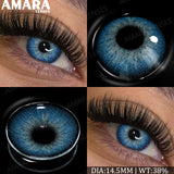 Popxstar  Fashion Colored Contact Lenses Natural Brown Eye Lens Gray Contact Eye Lenses Blue Lenses Contacts for Dark Eyes