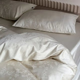 Popxstar  New Chines Style 100% Cotton Satin Jacquard Duvet Cover Set Super Luxury Soft Silky Bedding Set Queen Quilt Cover and Pillowcase
