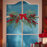 Popxstar 1 piece artificial flower berry Christmas wedding party hanging wall hanging indoor outdoor courtyard holiday decoration