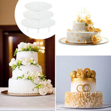 Popxstar Multi-layer Cake Stand Suspended Gasket Cake Tier Support Cake Dowel Rods Set Cake Stands Support Straw Frame DIY Cake Decor