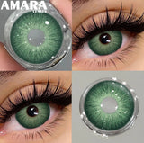 Popxstar  1 Pair Black Color Contact Lenses for Eyes 14.5mm Fashion Contact Lenses Brown Natural Contact Lenses Gray Soft Lens