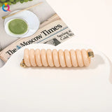 Popxstar Koream Telephone Wire Line Elastic Rubber Bubble Braided Hair Ring Loop Scrunchies Hair Rope Hairband Women Party Accessories