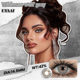 New 1 Pair Color Contact Lenses for Eyes Cosmetics Blue Pupils y2k Beauty Green Eye Color Lens Gray Discounts Colorcon