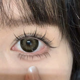 Contact Lenses Cosmetic Brown Gray Softlens Kawaii Contacts for Eye Beauty Makeup